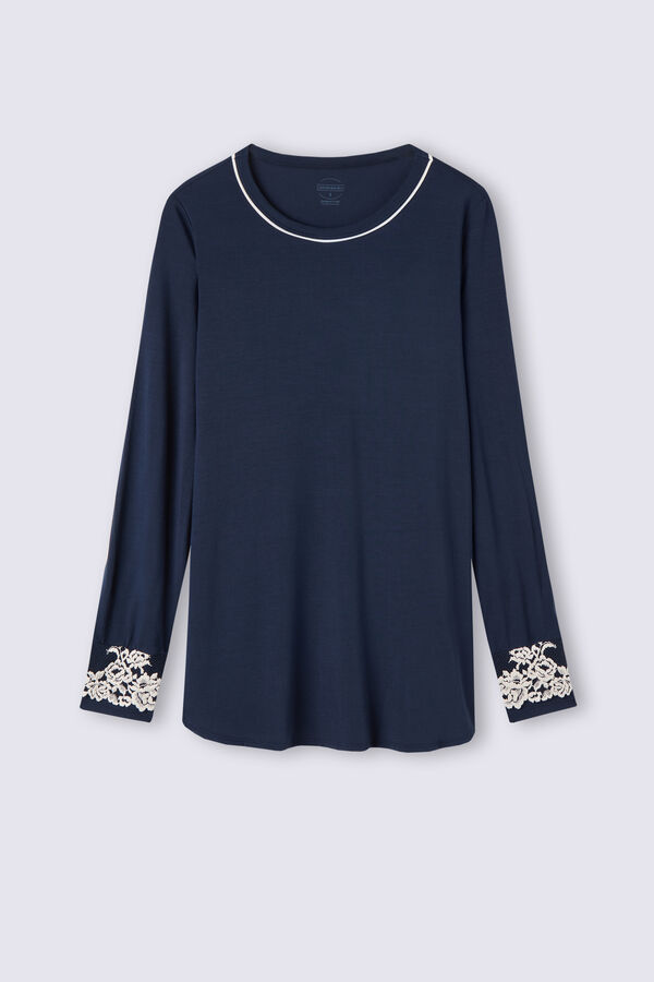 Maglia In Modal Pretty Flowers