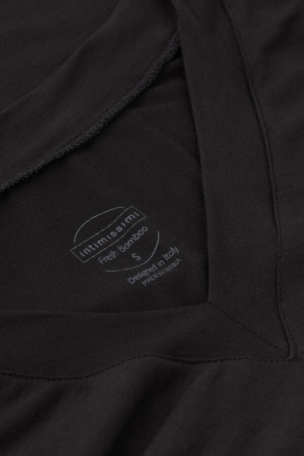 Maglia Scollo a V in Fresh Bamboo