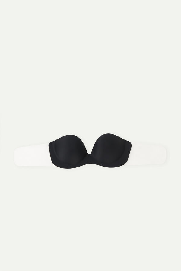 Reggiseno Fascia Autoreggente Schiene Trasparenti