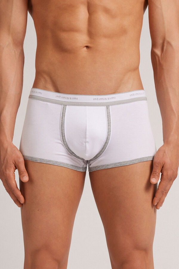Boxer in Cotone Superior con Logo