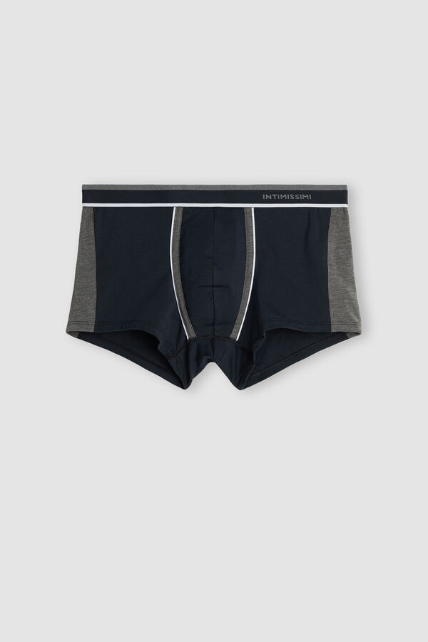 Boxer in Cotone Superior Bicolour