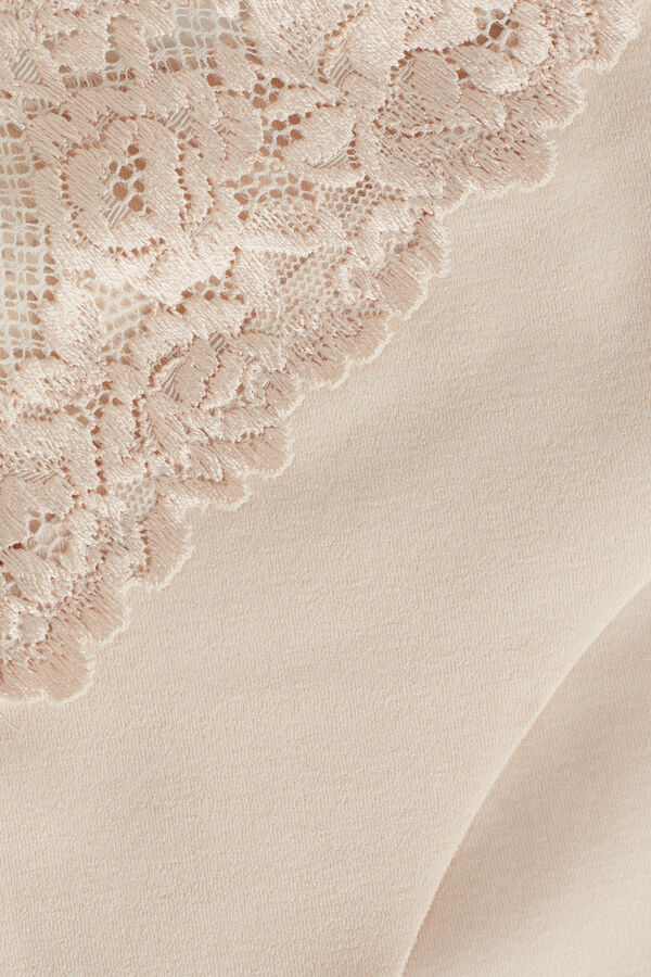 Slip in Cotone Senza Cuciture Pretty Flowers