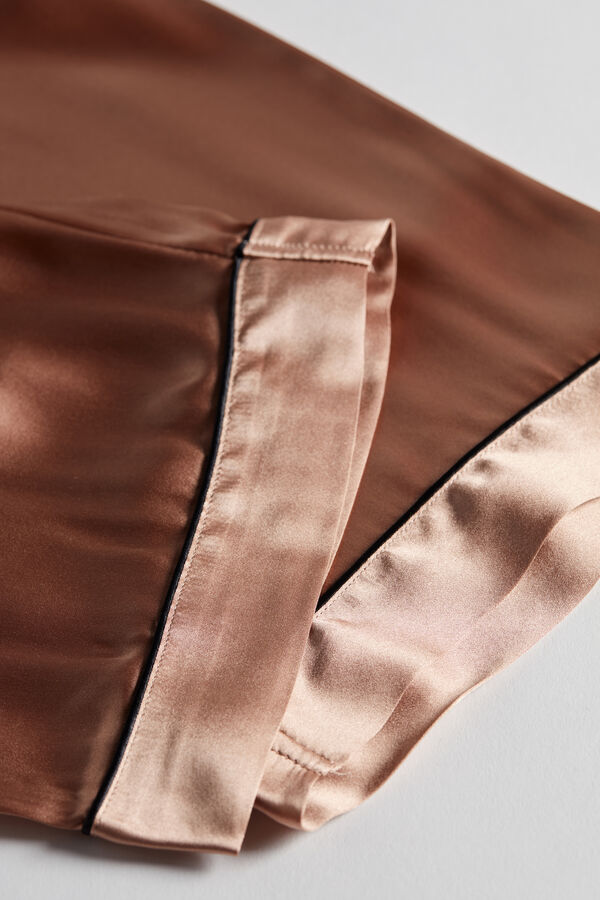 Pantalone Lungo in Raso di Seta