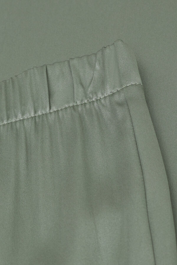 Pantalone lungo in Seta