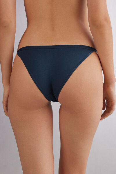 Slip con Fianchetto in Cotone