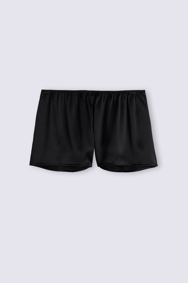 Pantaloncino Liscio in Raso di Seta