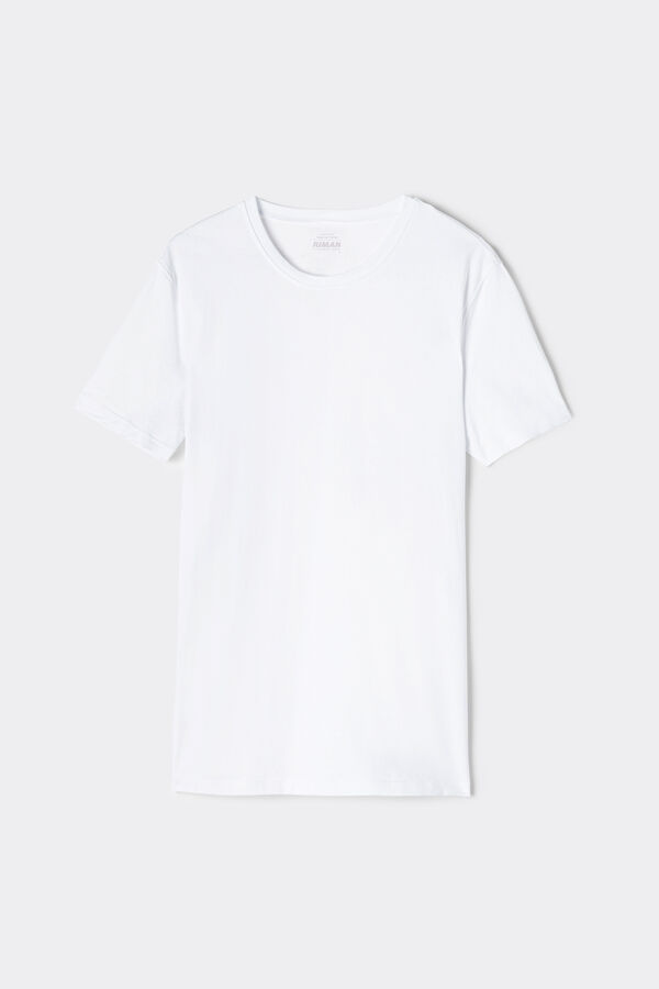 T-Shirt Uomo in Cotone Superior Elasticizzato