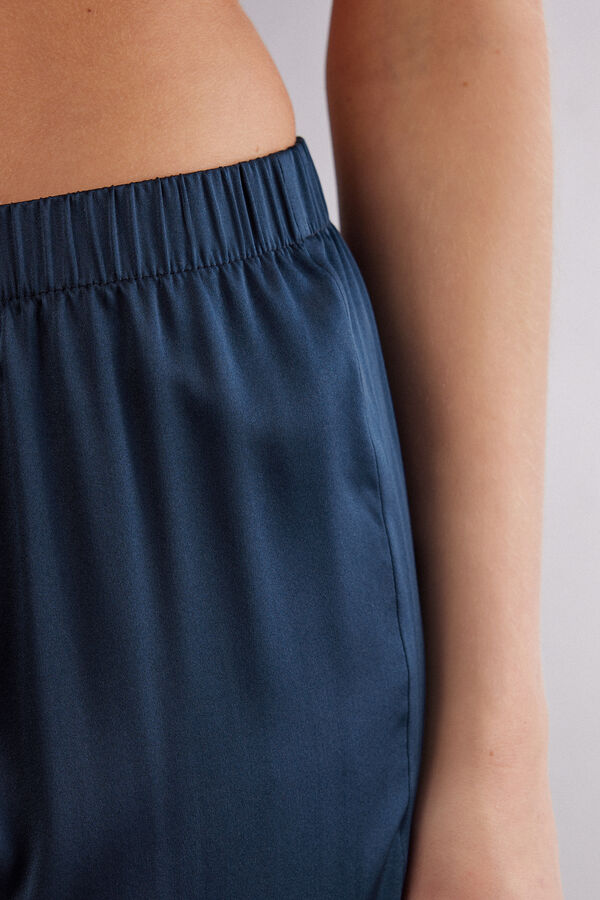 Pantalone lungo in Seta