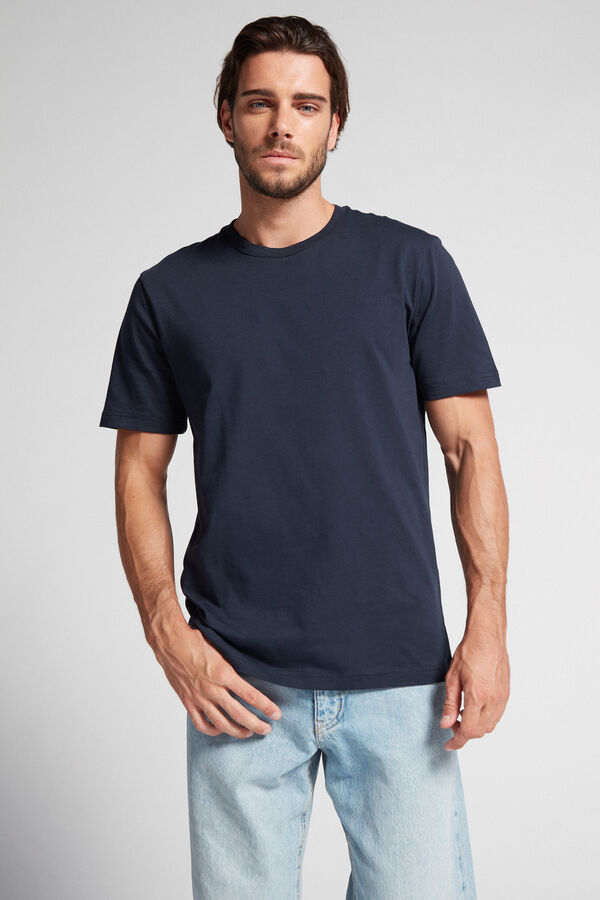 T-shirt in Jersey di Cotone