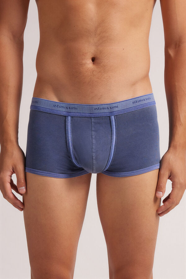 Boxer Washed Collection in Cotone Superior Elasticizzato