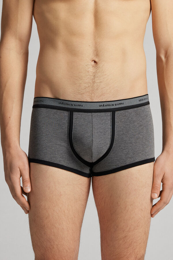 Boxer in Cotone Superior con Logo