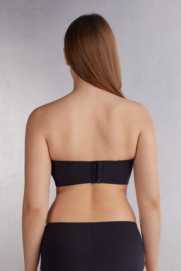 Reggiseno Balconcino a Fascia Diletta in Microfibra Ultralight