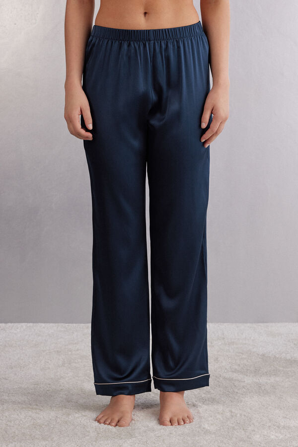 Pantalone lungo in Seta