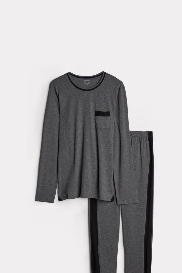 Pigiama Lungo in Cotone Superior