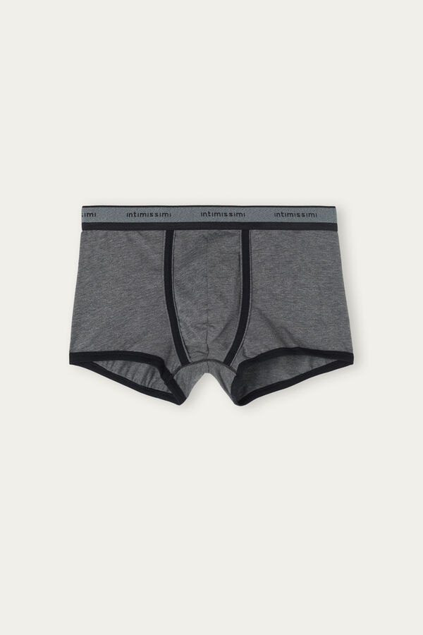 Boxer in Cotone Superior con Logo