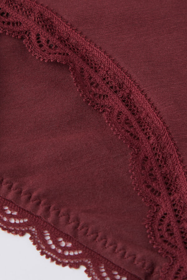 Slip in Cotone e Pizzo