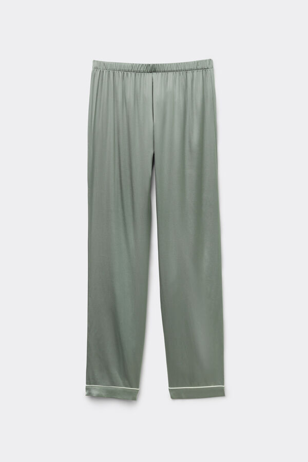 Pantalone lungo in Seta