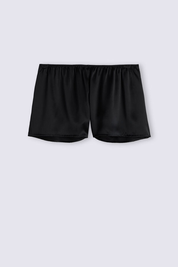 Pantaloncino Liscio in Raso di Seta
