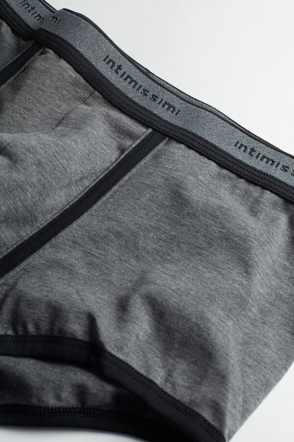 Boxer in Cotone Superior con Logo
