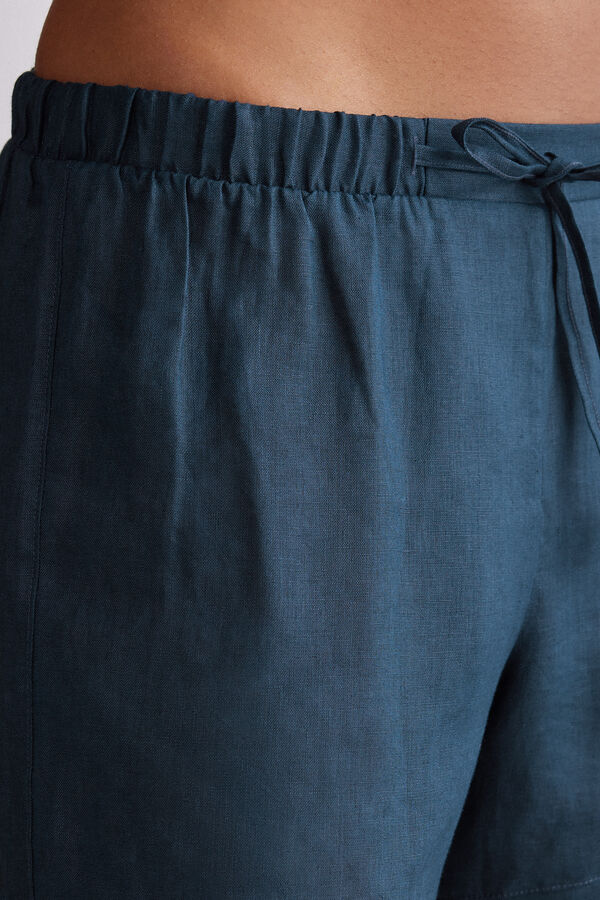 Pantaloncino in Tela di Lino