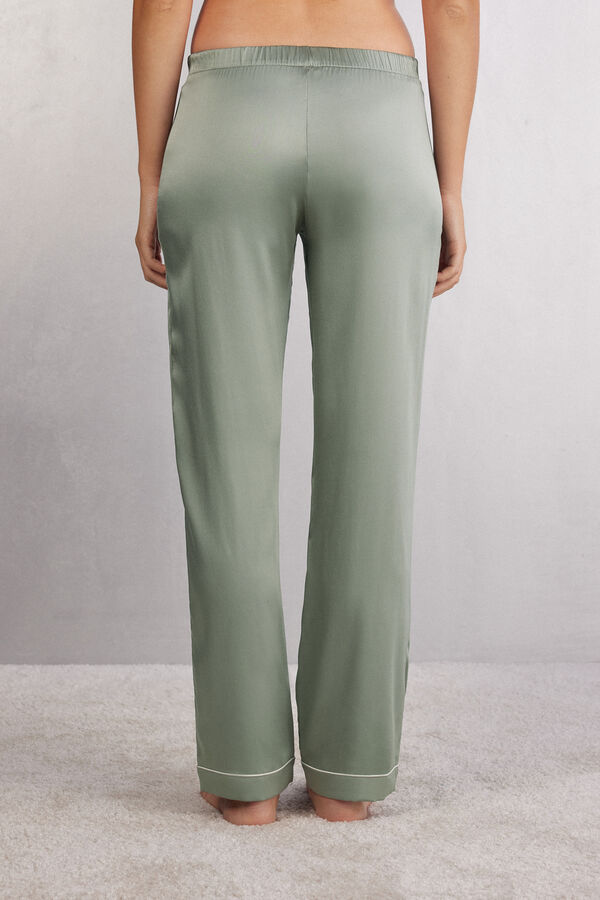 Pantalone lungo in Seta
