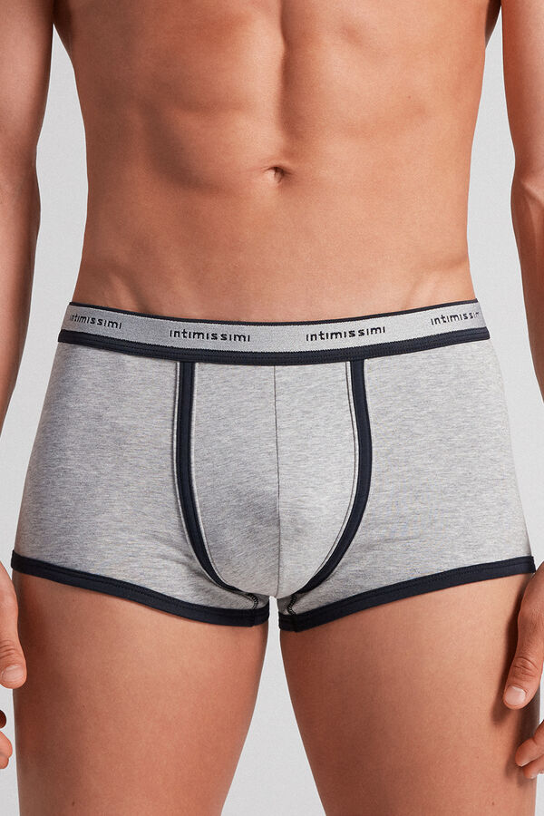 Boxer in Cotone Superior con Logo