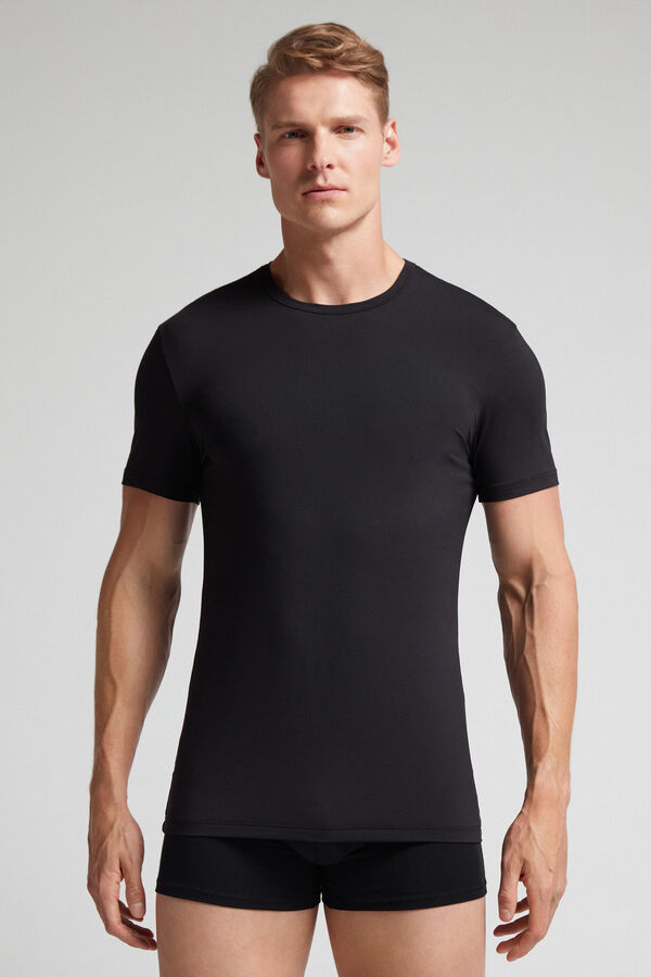 T-shirt  in Microfibra