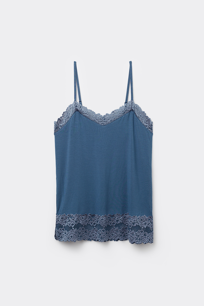 Top in Modal Pretty Flowers