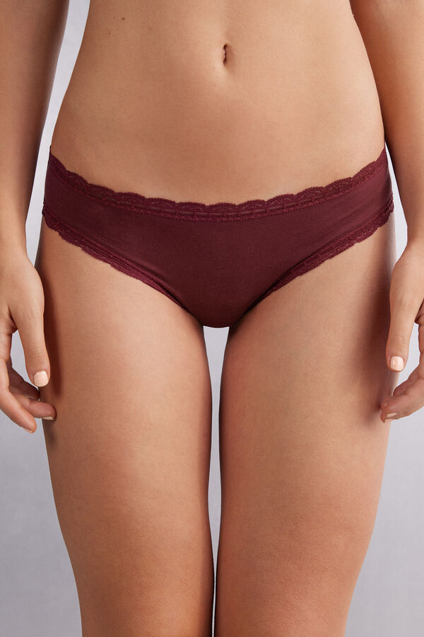 Slip in Cotone e Pizzo