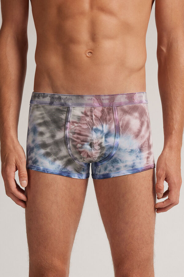 Boxer Washed Collection in Cotone Superior Elasticizzato