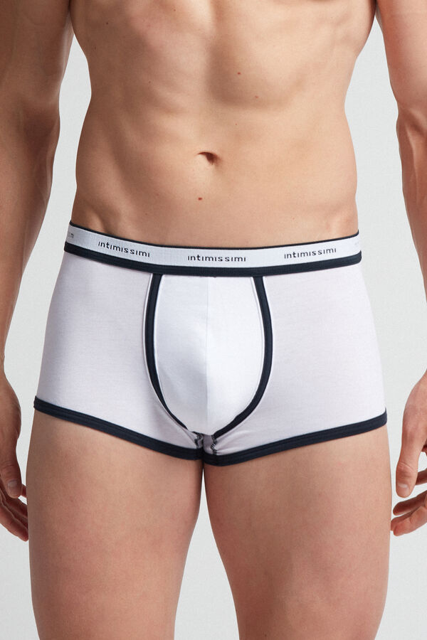 Boxer in Cotone Natural Fresh con Logo