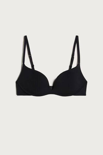 Reggiseno Super Push-Up Gioia in Microfibra Coppa C-D