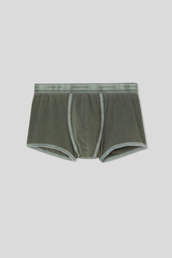 Boxer Washed Collection in Cotone Superior Elasticizzato