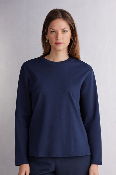 Maglia Manica Lunga in Cotone Luxury