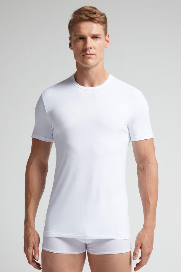 T-shirt  in Microfibra