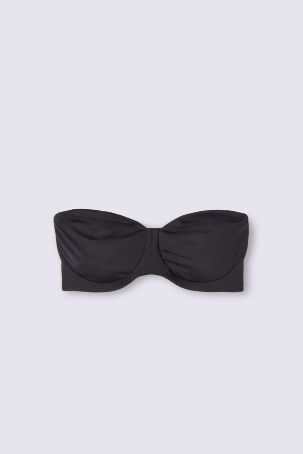 Reggiseno Balconcino a Fascia Diletta in Microfibra Ultralight