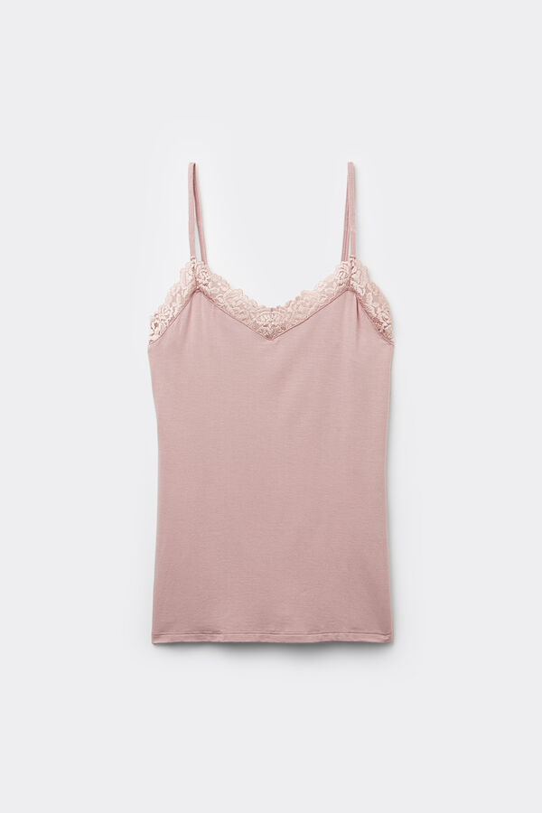 Top in Modal Pretty Flowers