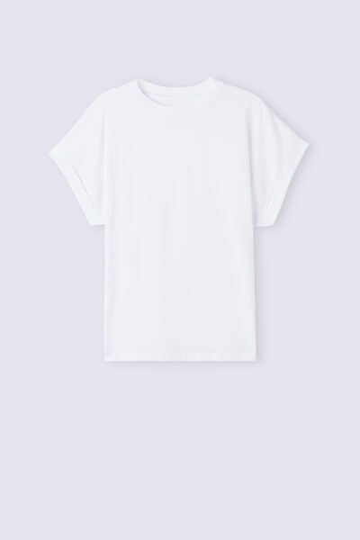 Maglia Manica Corta con Risvolto in Cotone Ultrafresh