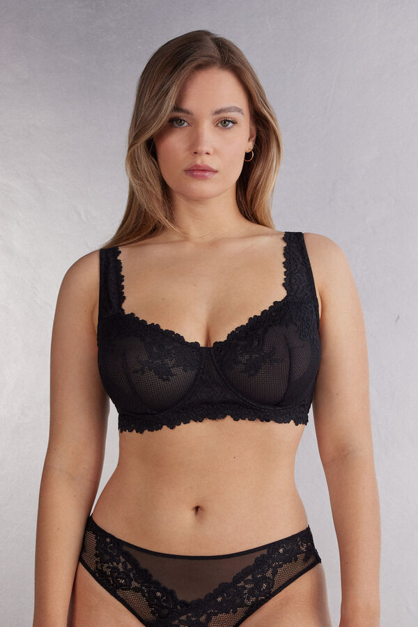 Reggiseno a Balconcino Daniela Pretty Flowers