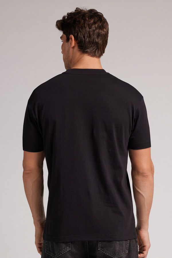 T-shirt Muscle Fit in Cotone