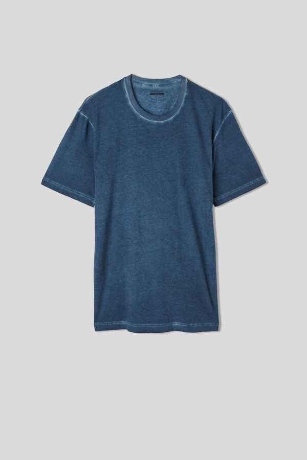 T-shirt Washed Collection in Cotone