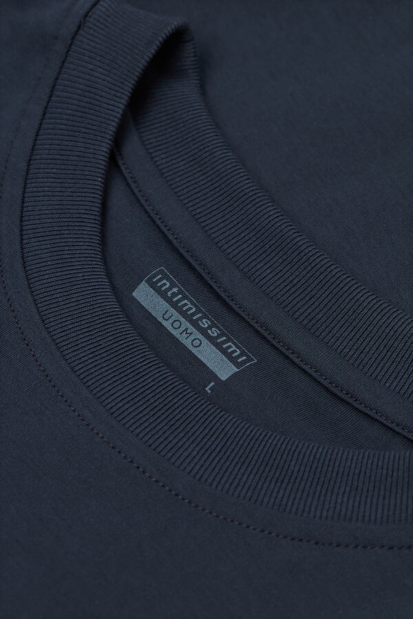 T-shirt Over in Cotone Interlock