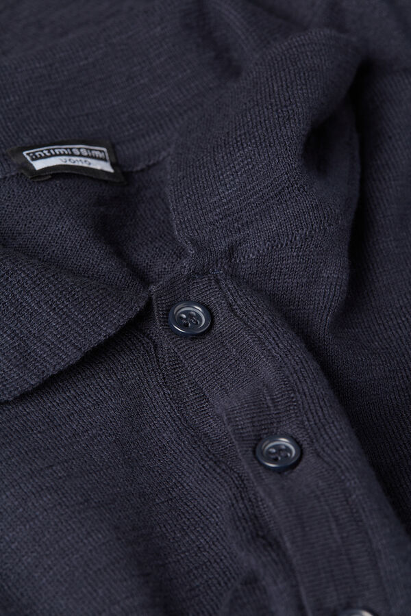 Polo Manica lunga in Maglia