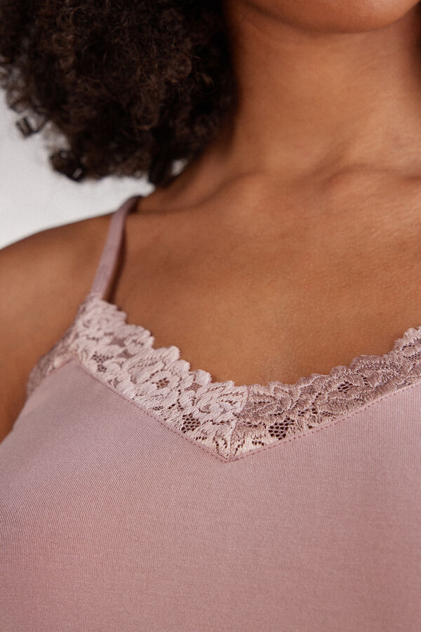 Top in Modal Pretty Flowers