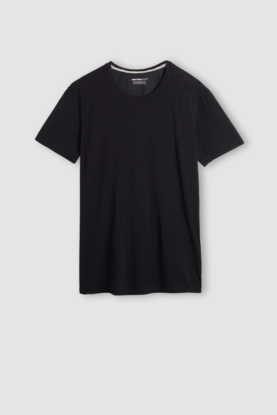 T-shirt in Lana Merino Elasticizzata