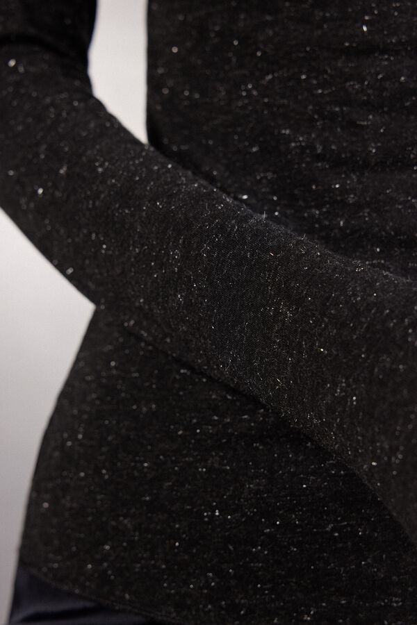 Maglia Girocollo in Modal Light con Cashmere Lam&egrave;