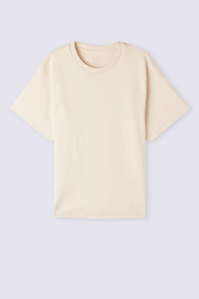 Maglia Manica Corta in Cotone Luxury