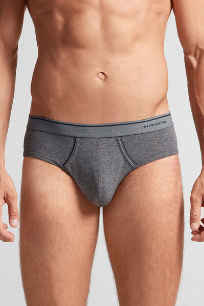 Slip in Cotone Superior con Elastico a Vista