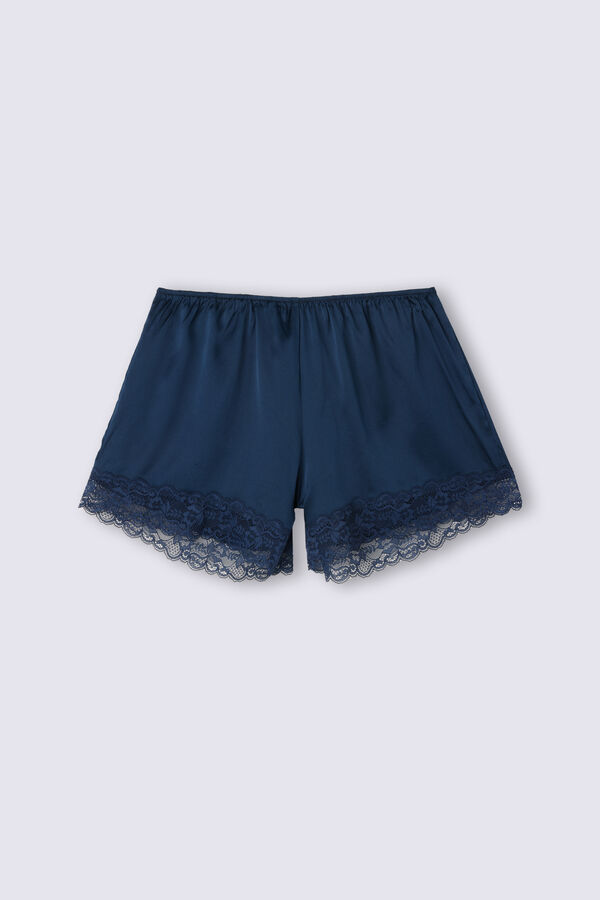 Pantaloncino in Seta con Pizzo